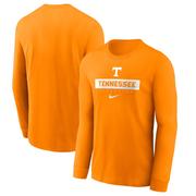 Tennessee Nike Dri-Fit Sideline Team Issue Long Sleeve Tee